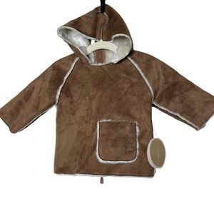 New EGG Baby faux shearling jacket sz 3-6M